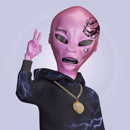 Non-Fungible Aliens #68
