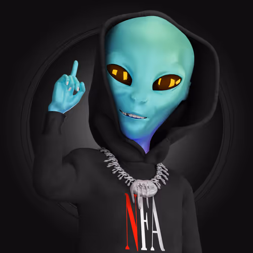 Non-Fungible Aliens #1017