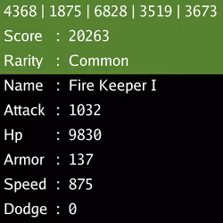 Fire Keeper I