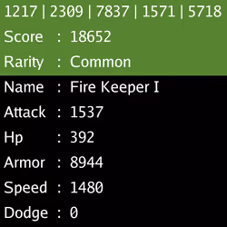 Fire Keeper I