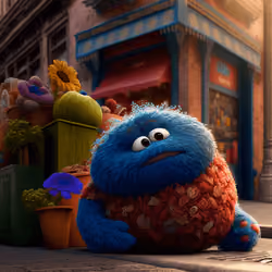 Fluffy Street #140