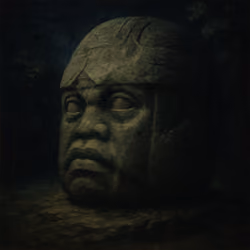 Olmec Colossal Head