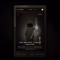 The Archive Candle Snuffer