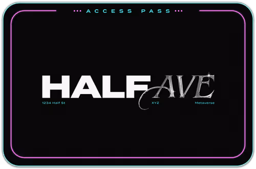 Half Ave Access Pass