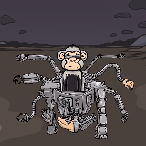 Mecha Monkey #2860