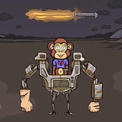 Mecha Monkey #7843