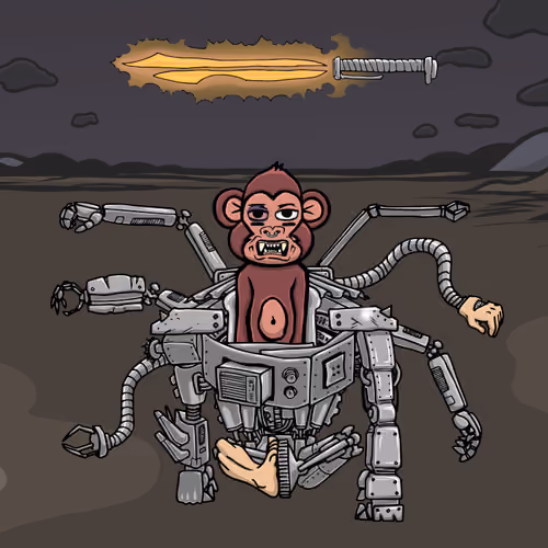 Mecha Monkey #3761