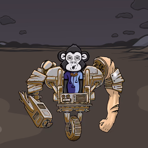 Mecha Monkey #9866