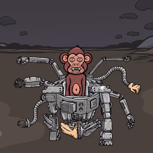Mecha Monkey #4421