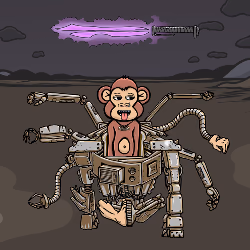 Mecha Monkey #3086
