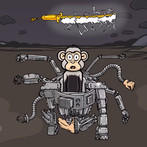 Mecha Monkey #3690