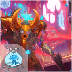 Alkemon Blue KURAGE #1128