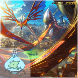 Alkemon Blue MANTA #0068