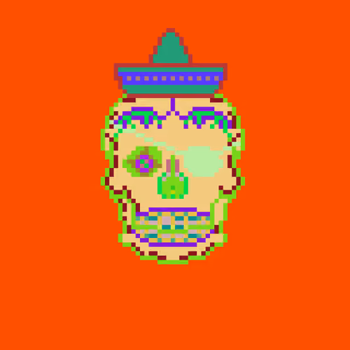 Skull #532 (Tox-Sick)