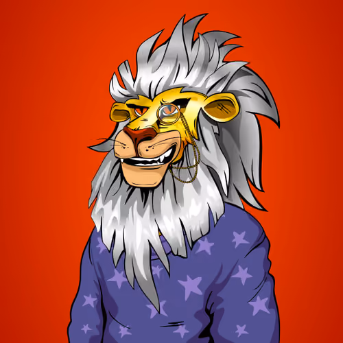 Cheeky Lion #6023
