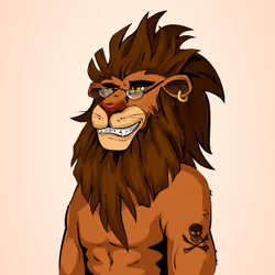 Cheeky Lion #6059