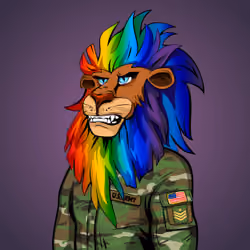 Cheeky Lion #2622
