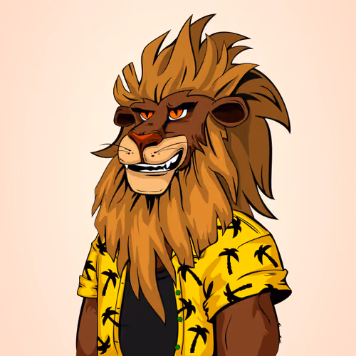 Cheeky Lion #1552