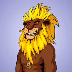 Cheeky Lion #3539
