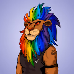 Cheeky Lion #2159