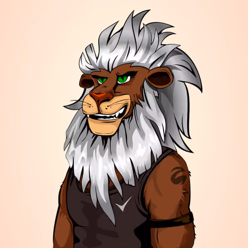 Cheeky Lion #7504