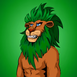 Cheeky Lion #6187