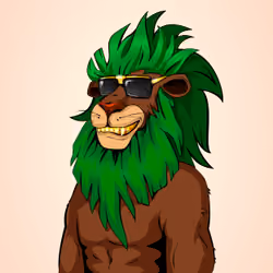 Cheeky Lion #6846