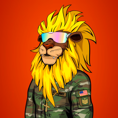 Cheeky Lion #7928