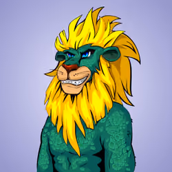 Cheeky Lion #1009