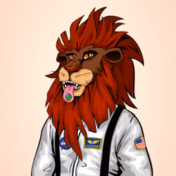 Cheeky Lion #7596