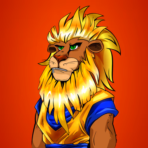 Cheeky Lion #5016