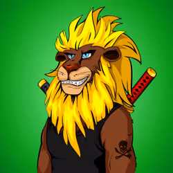Cheeky Lion #7374