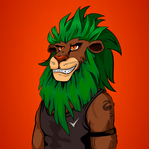 Cheeky Lion #3878