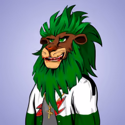Cheeky Lion #4058