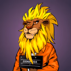 Cheeky Lion #1581