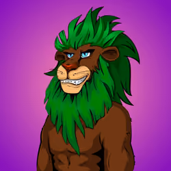Cheeky Lion #7779