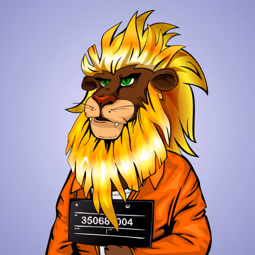 Cheeky Lion #4638