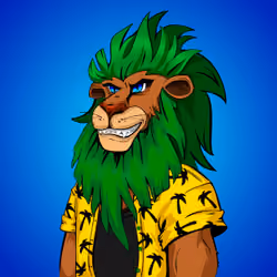 Cheeky Lion #7058