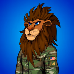 Cheeky Lion #6830