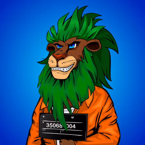 Cheeky Lion #3180