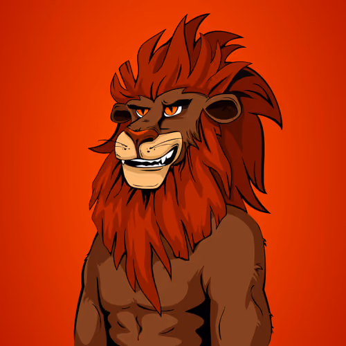 Cheeky Lion #3422