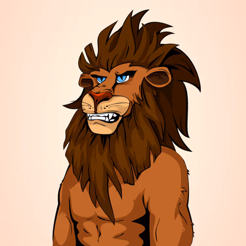 Cheeky Lion #5001