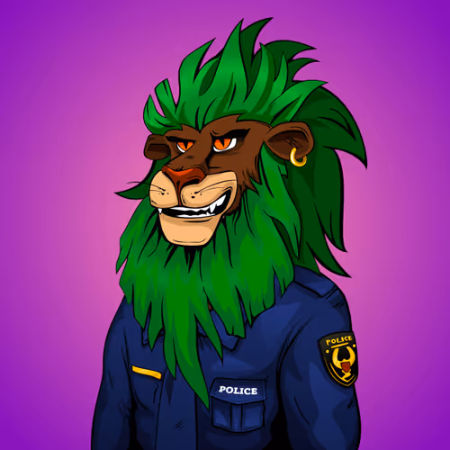 Cheeky Lion #6152