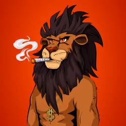 Cheeky Lion #7095