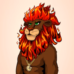 Cheeky Lion #3797