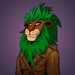 Cheeky Lion #7689