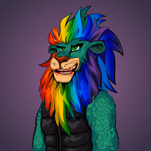 Cheeky Lion #5487