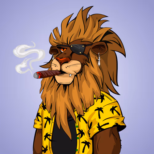 Cheeky Lion #7442