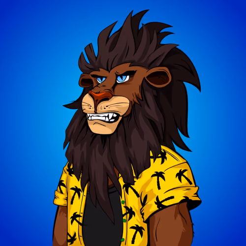 Cheeky Lion #3154