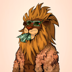 Cheeky Lion #2054